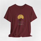 Faith Over Fear Mountain Sunrise T-shirt