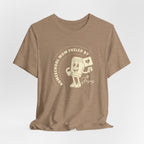 Homeschool Mom: Fueled by coffee (cup) and Jesus T-shirt