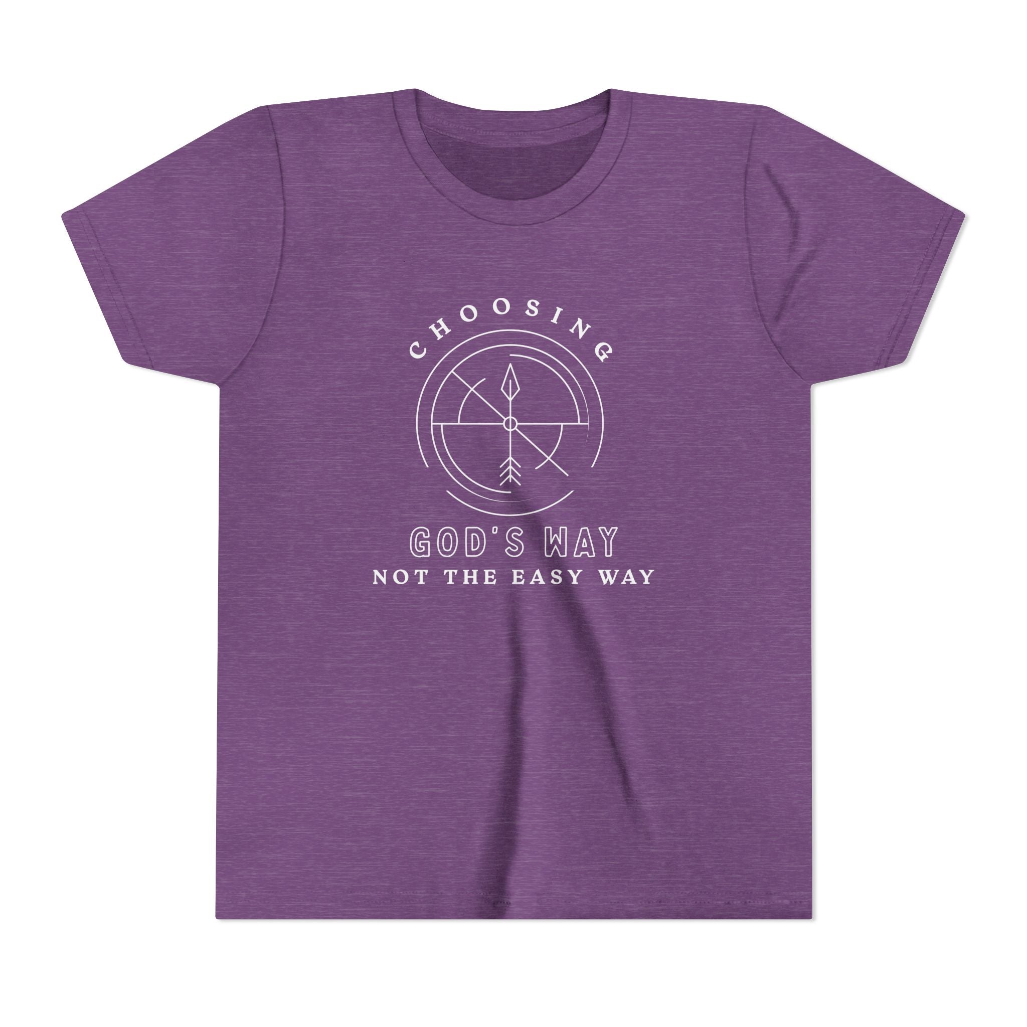 Youth Tee — Choosing God's Way, Not the Easy Way Shirt