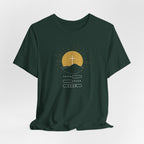 Faith Over Fear Mountain Sunrise T-shirt