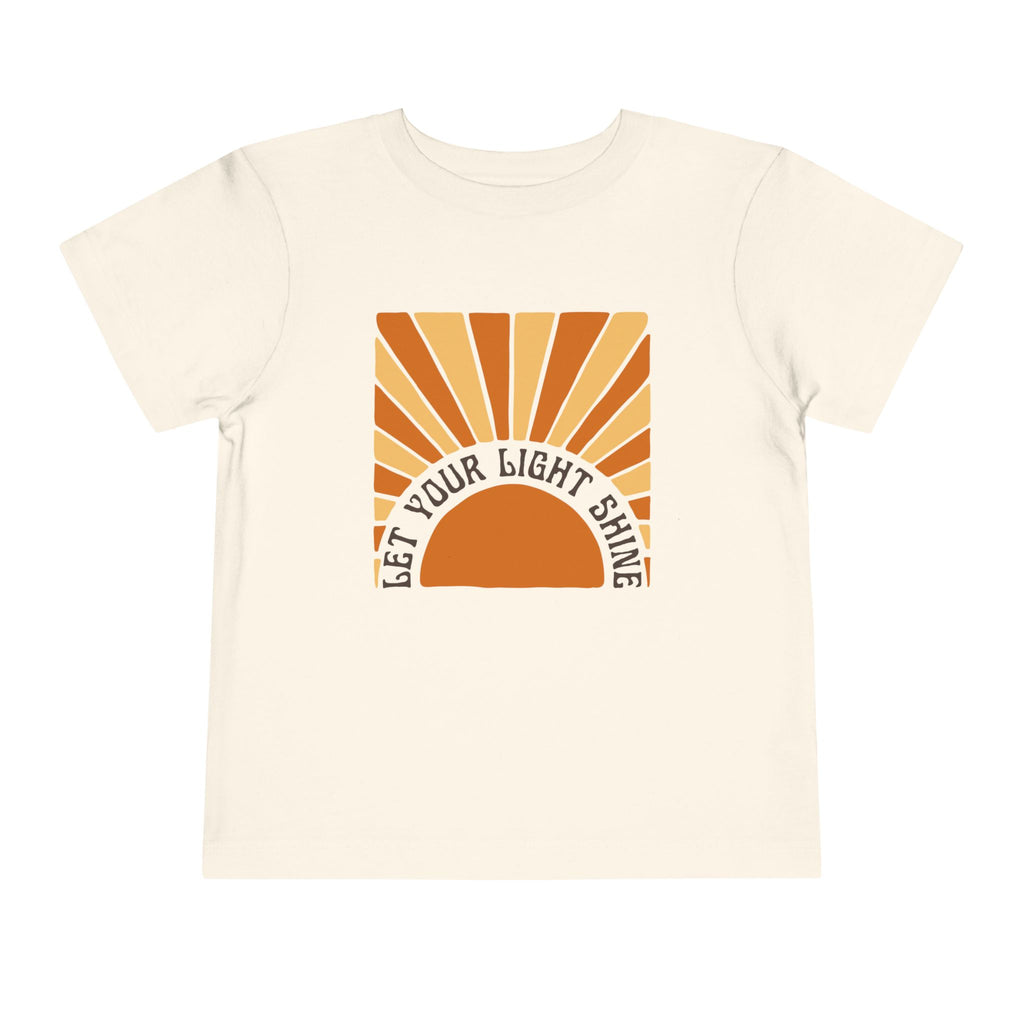 Toddler Tee — Let Your Light Shine Shirt
