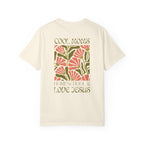 Cool Moms Homeschool & Love Jesus Comfort Colors T-shirt