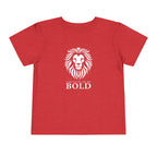 Toddler Tee — God Helps Me Be Bold Shirt