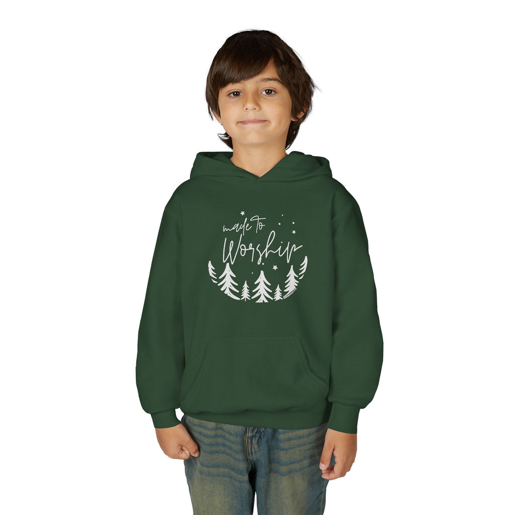 Youth Hoodie - Made to Worship