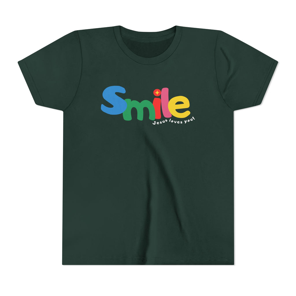 Youth Tee — Smile Jesus Loves You Shirt