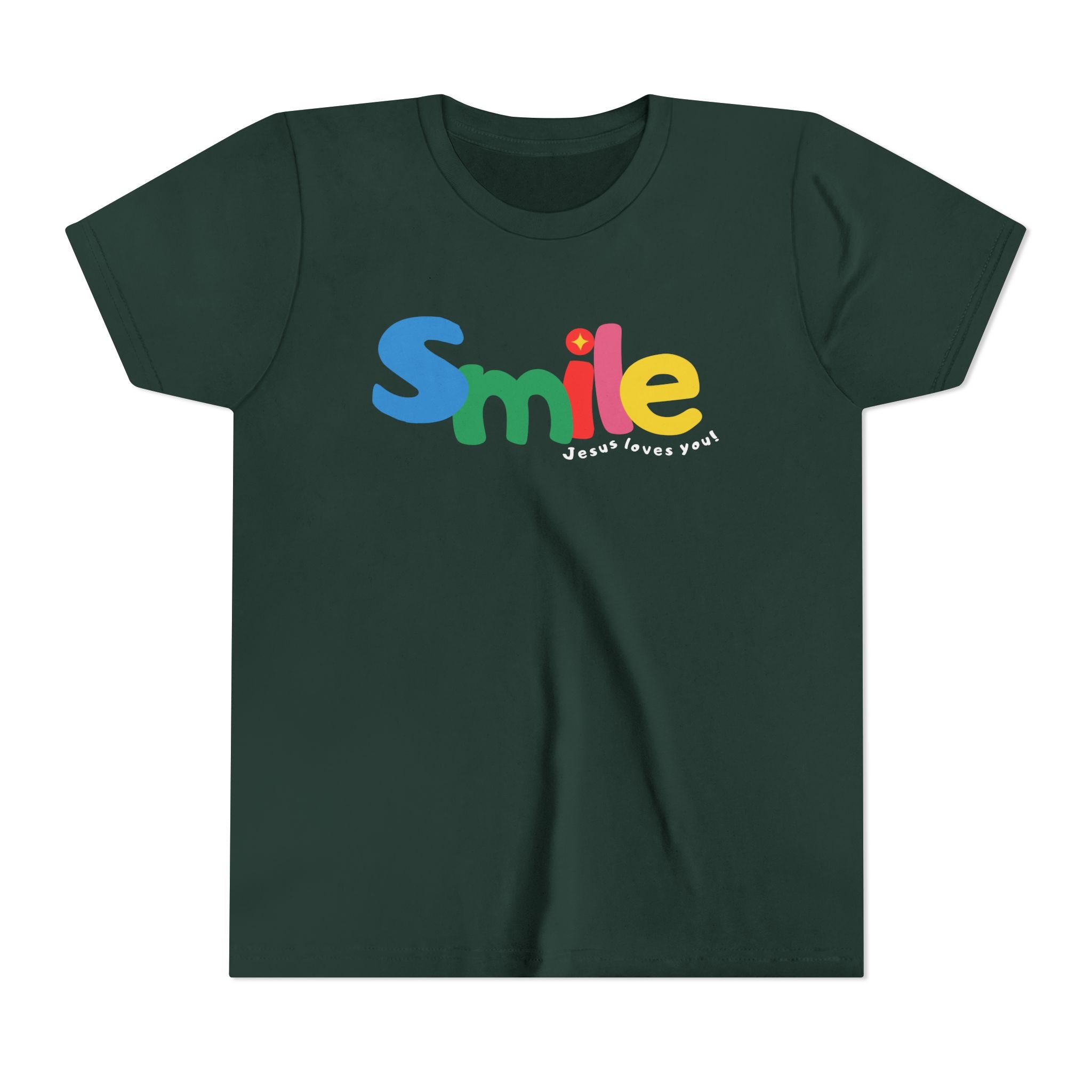 Youth Tee — Smile Jesus Loves You Shirt