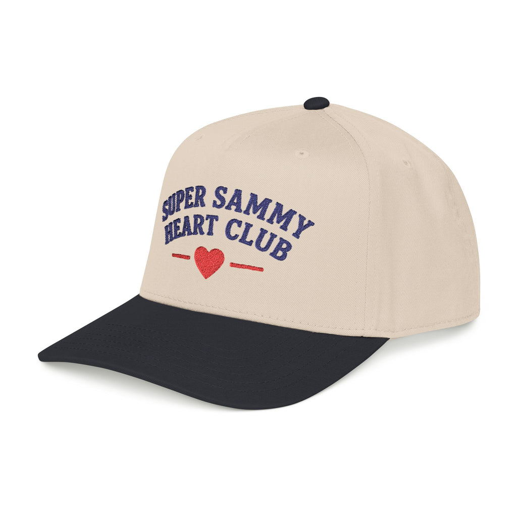 Super Sammy Heart Club Embroidered Baseball Cap