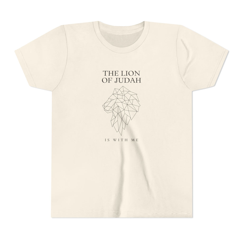 Youth Tee — The Lion of Judah is With Me Shirt