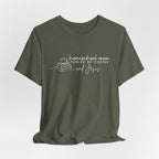 Homeschool Mom: Fueled by Coffee & Jesus T-shirt