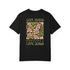 Cool Moms Homeschool & Love Jesus Comfort Colors T-shirt