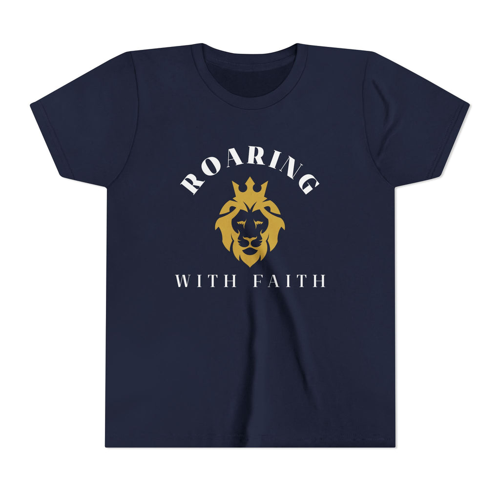 Youth Tee — Roaring With Faith Shirt