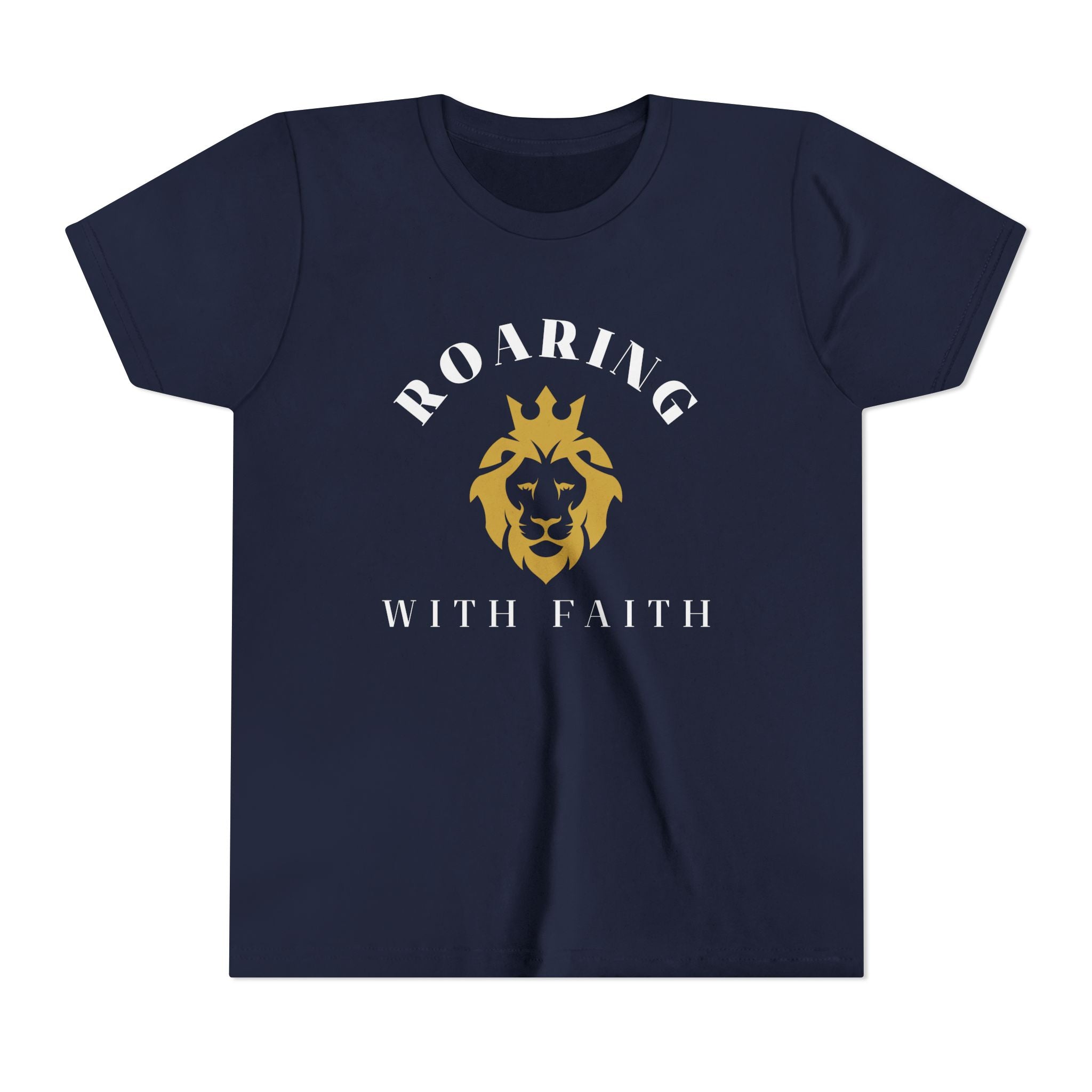 Youth Tee — Roaring With Faith Shirt