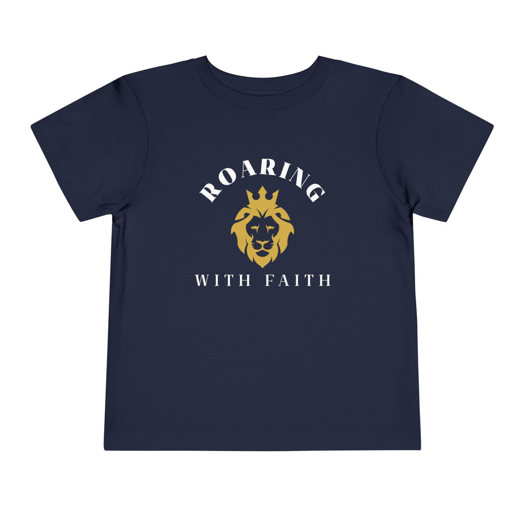 Toddler Tee — Roaring With Faith Shirt