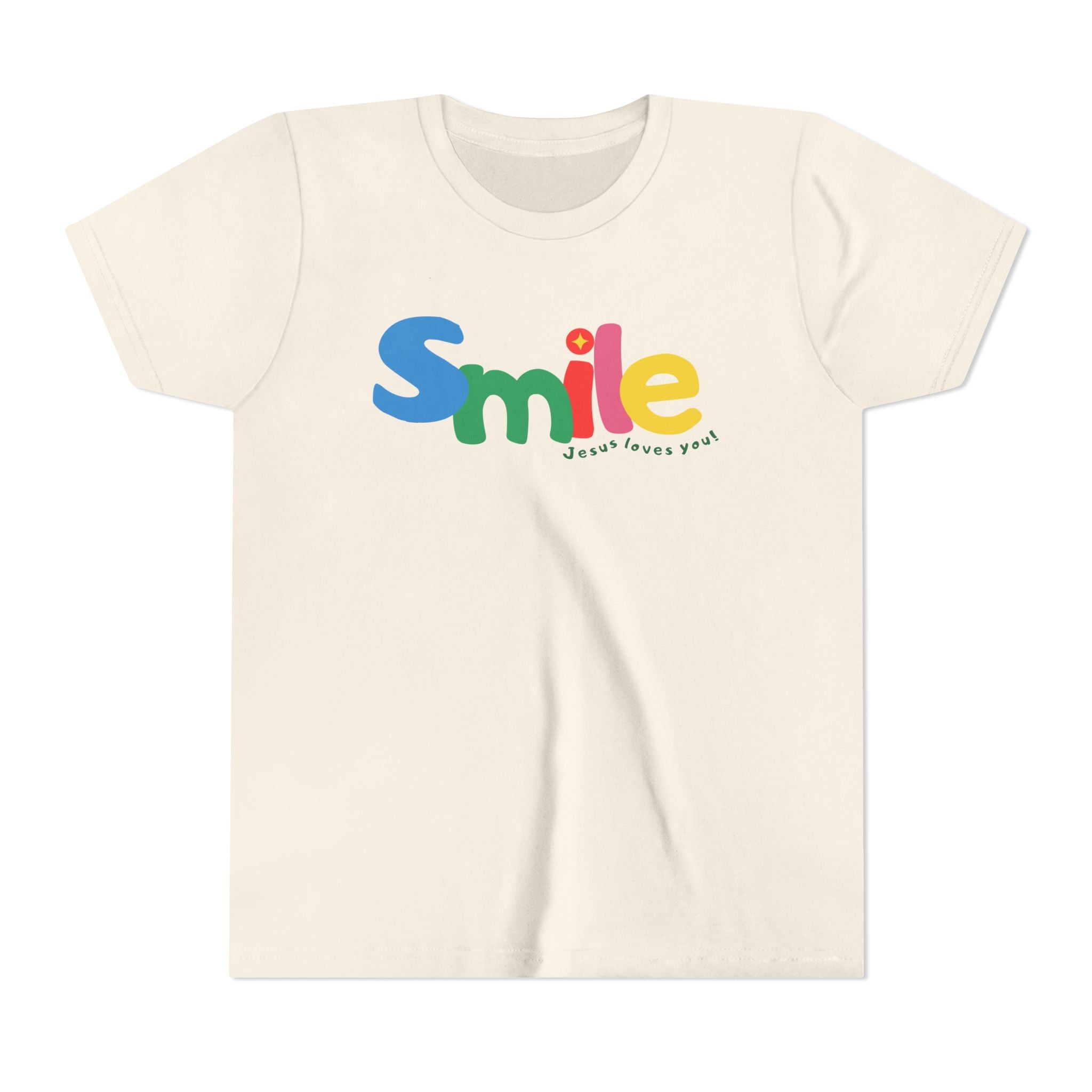 Youth Tee — Smile Jesus Loves You Shirt