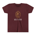 Youth Tee — Small Roar Big Faith Shirt
