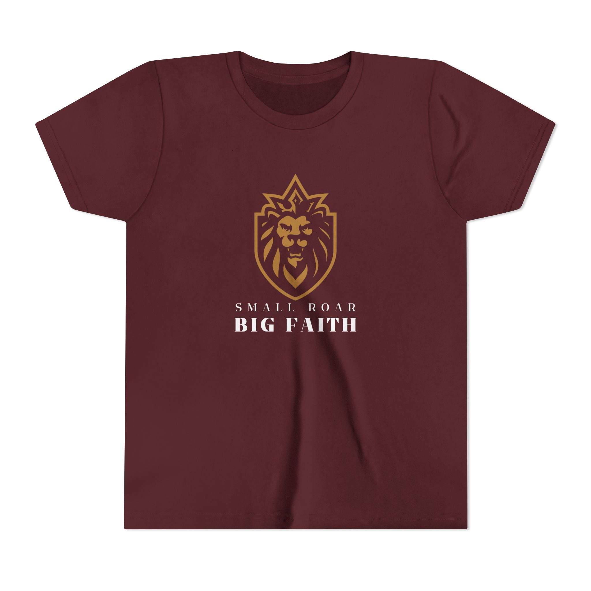 Youth Tee — Small Roar Big Faith Shirt