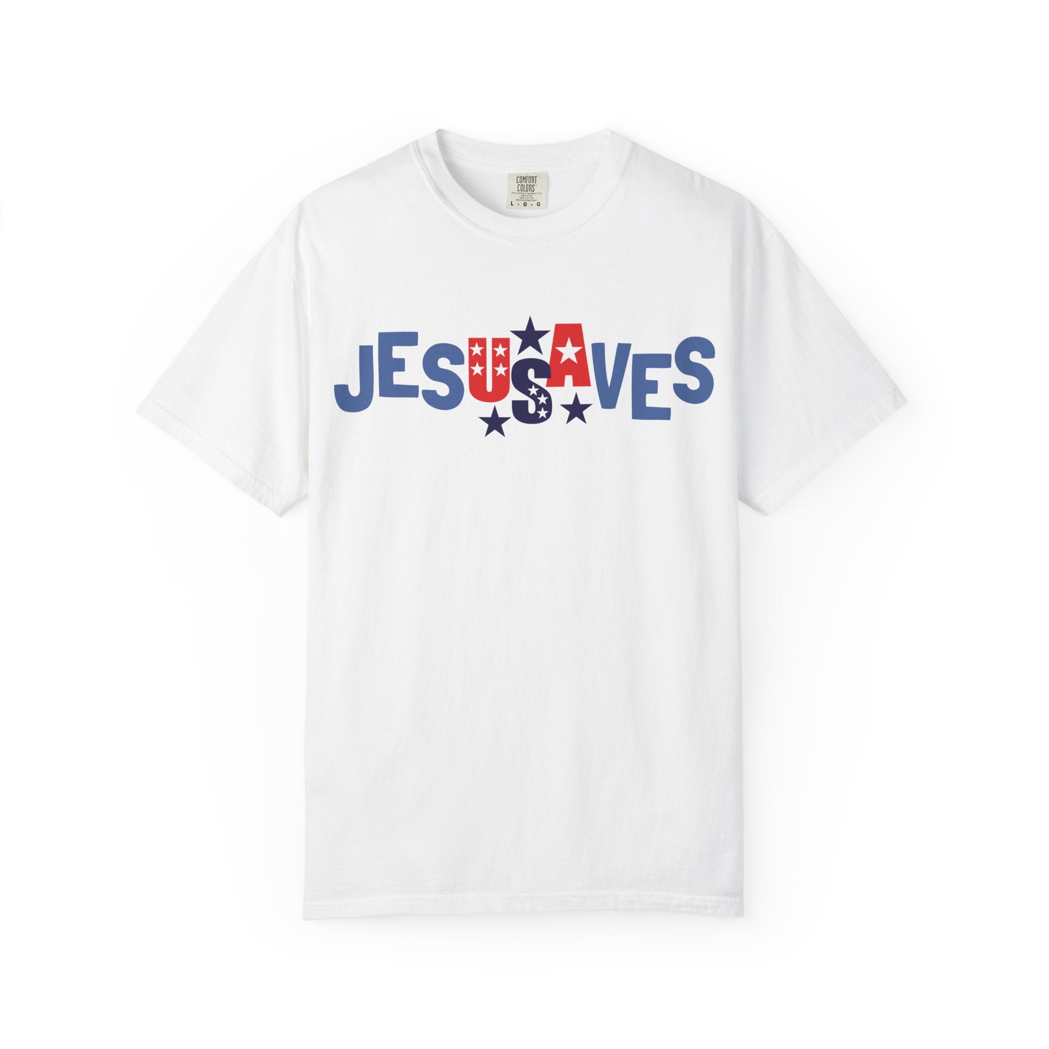 Jesus Saves USA Comfort Colors T-shirt