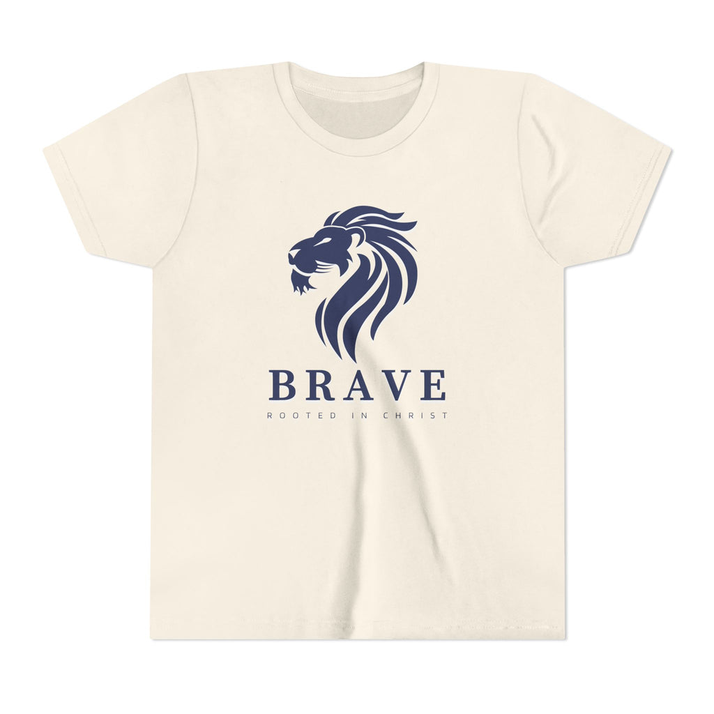 Youth Tee — Brave, Rooted In Christ Shirt