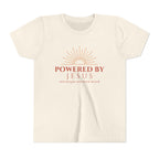 Youth Tee — Powered By Jesus Shirt
