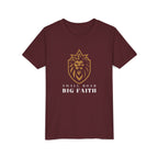 Youth Tee — Small Roar Big Faith Shirt