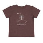 Toddler Tee — God is With Me Wherever I Go Shirt