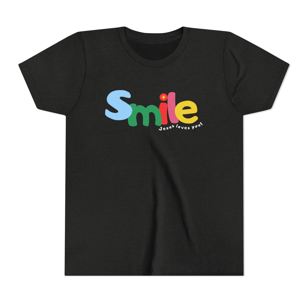 Youth Tee — Smile Jesus Loves You Shirt