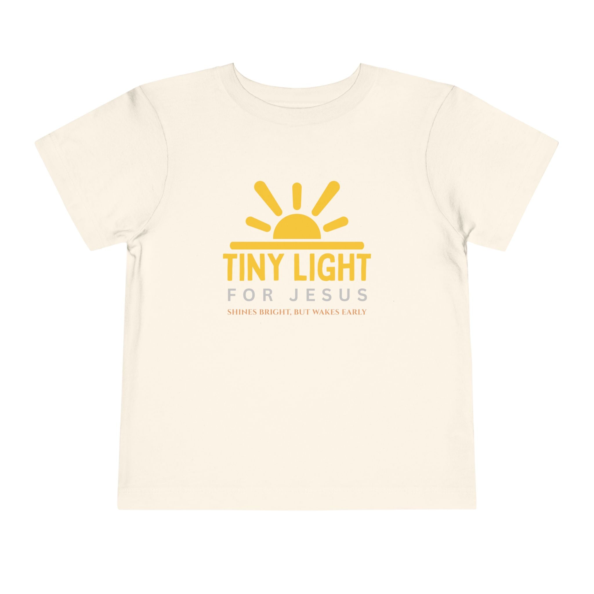 Toddler Tee — Tiny Light For Jesus Shirt