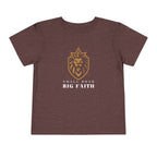 Toddler Tee — 'Small Roar Big Faith' Lion Shirt