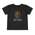 Toddler Tee — 'Small Roar Big Faith' Lion Shirt