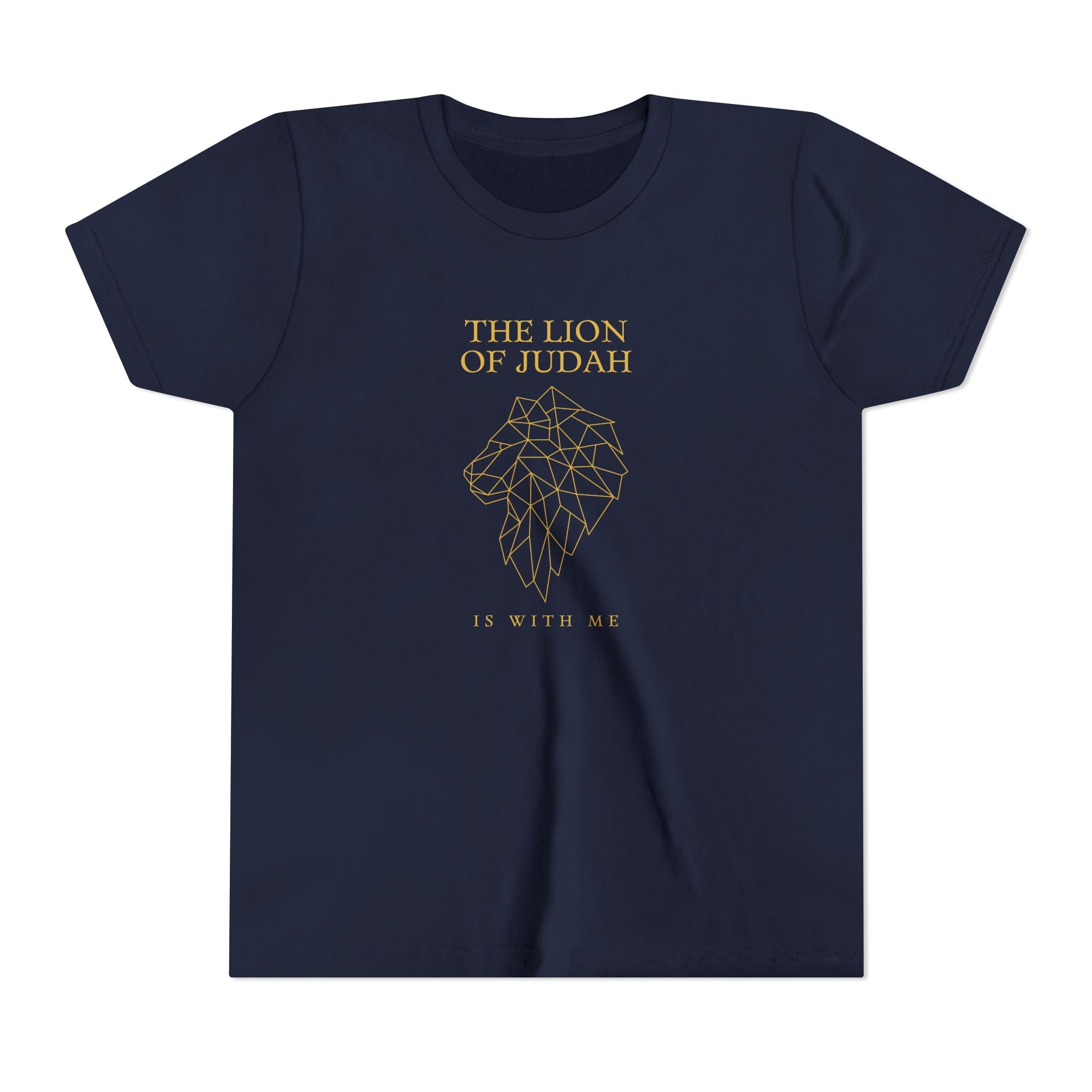 Youth Tee — The Lion of Judah is With Me Shirt