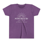 Youth Tee — Powered By Jesus Shirt