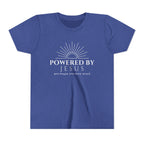 Youth Tee — Powered By Jesus Shirt
