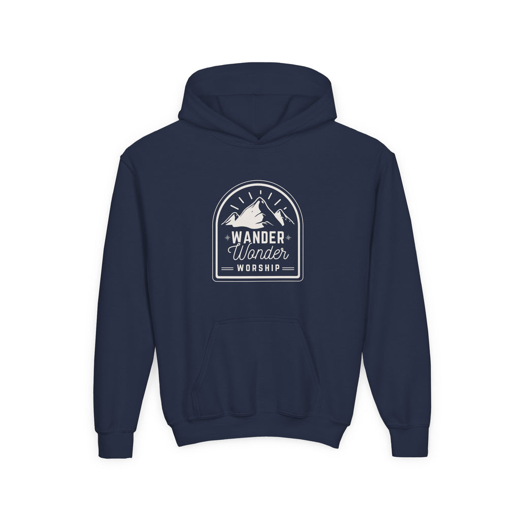 Youth Hoodie - Wander Wonder Worship