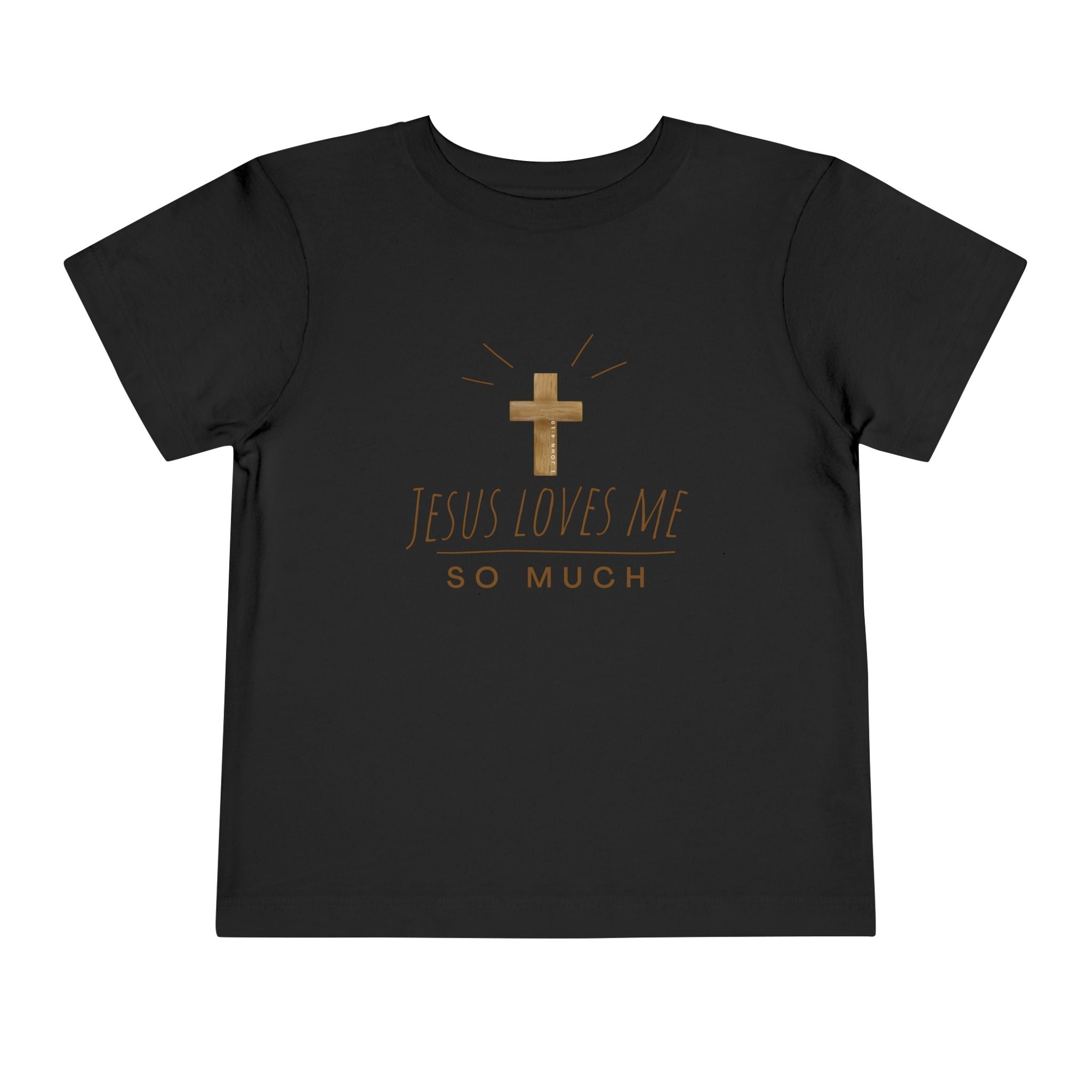 Toddler Tee — Jesus Loves Me So Much Shirt