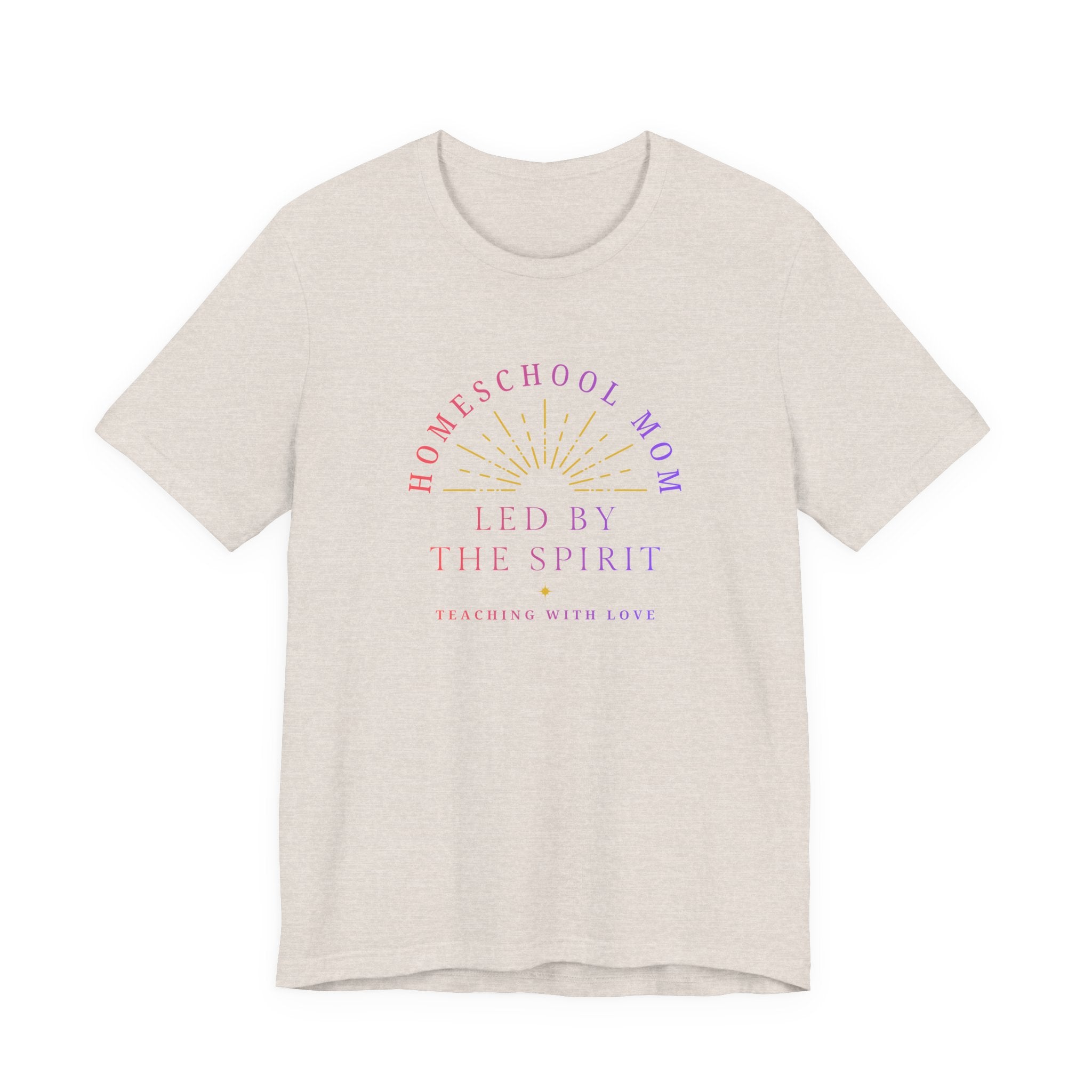 Homeschool Mom: Led by the Spirit T-shirt