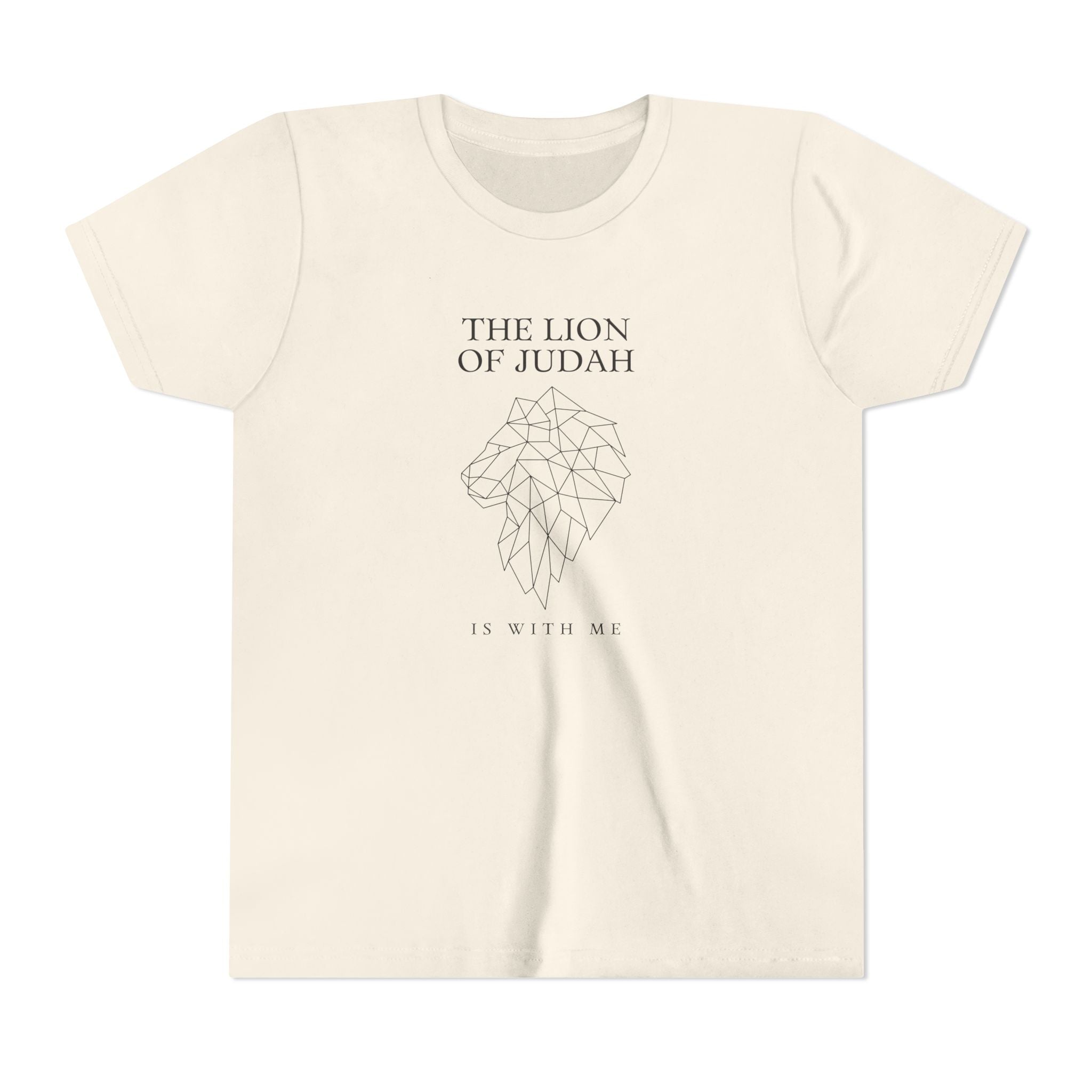 Youth Tee — The Lion of Judah is With Me Shirt