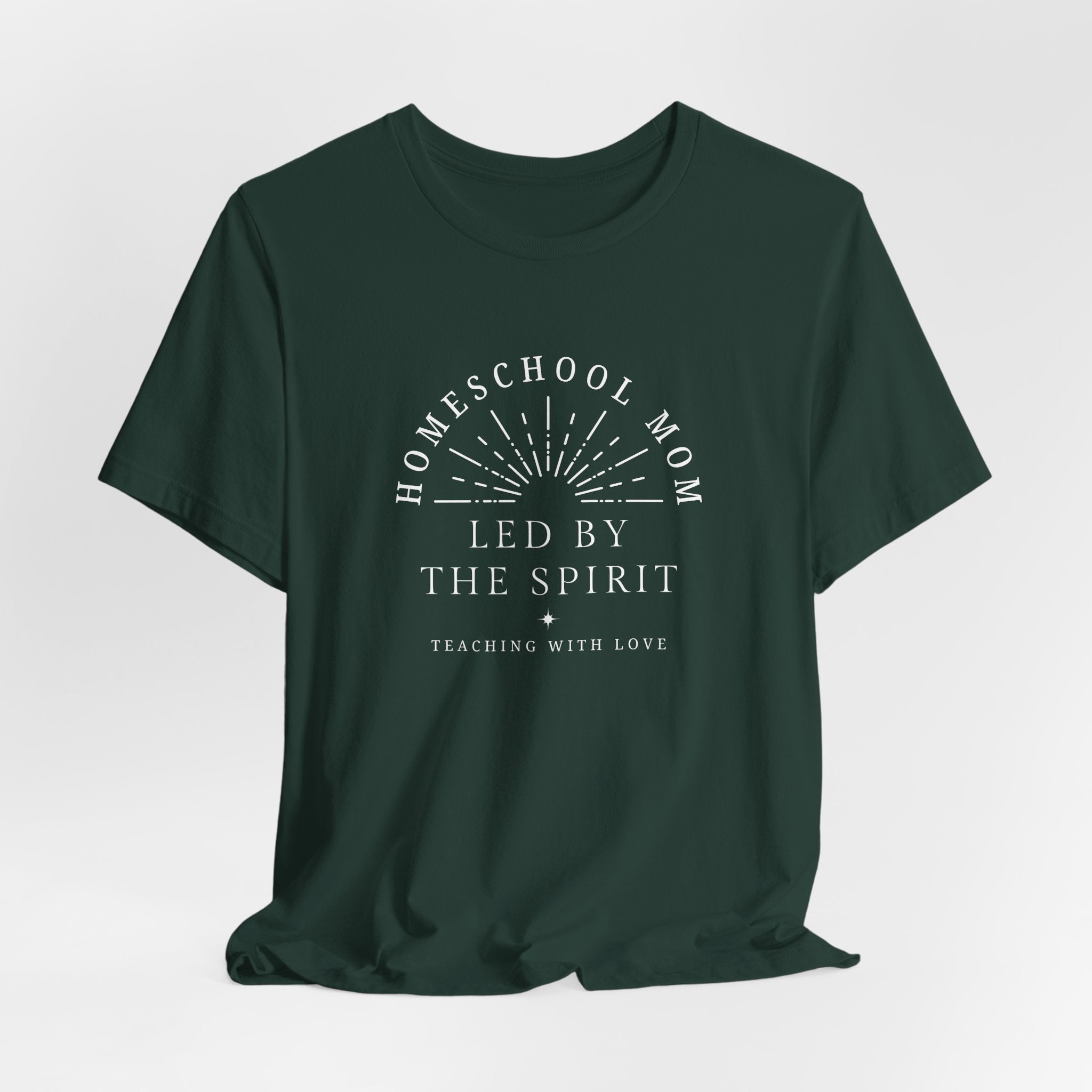 Homeschool Mom: Led by the Spirit T-shirt