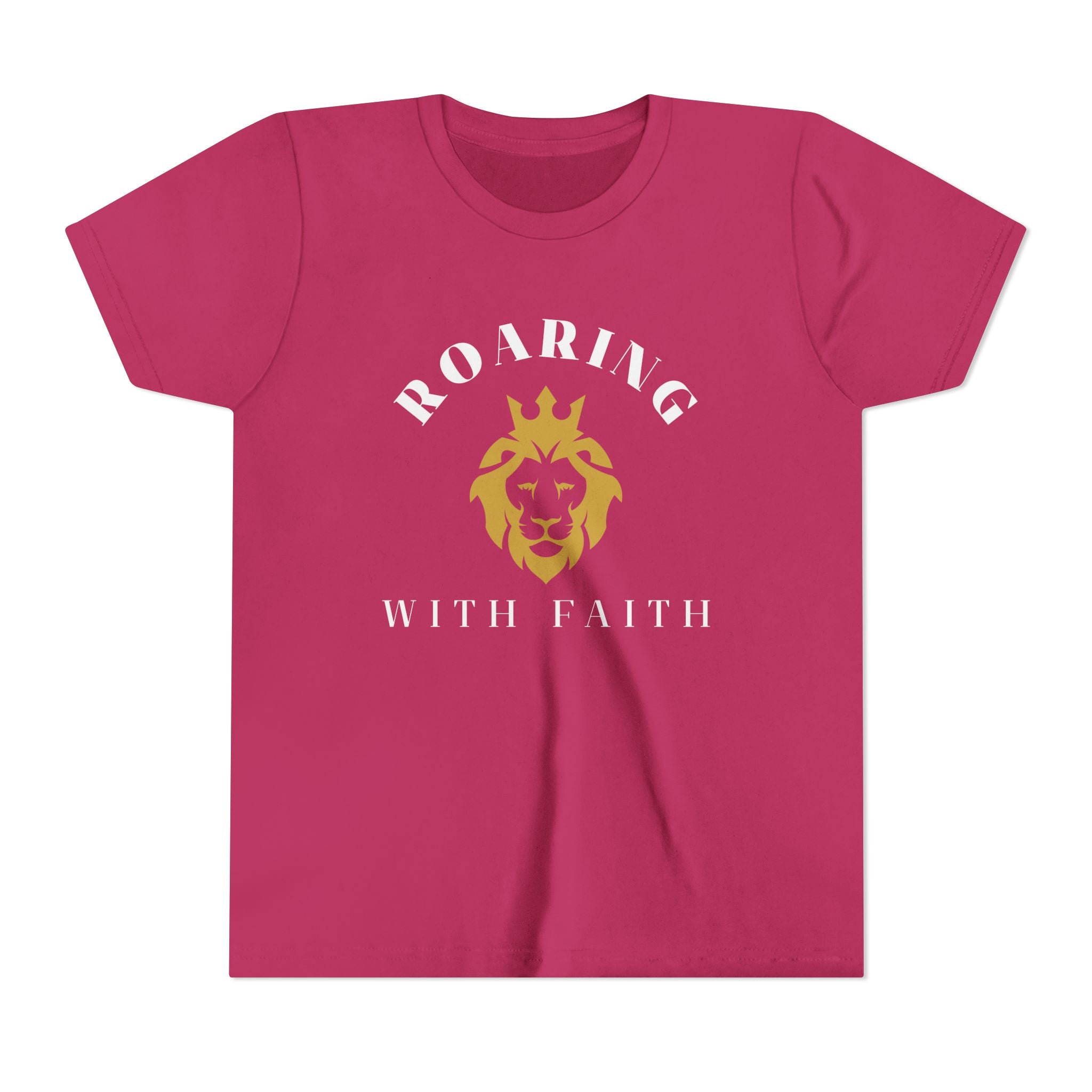 Youth Tee — Roaring With Faith Shirt