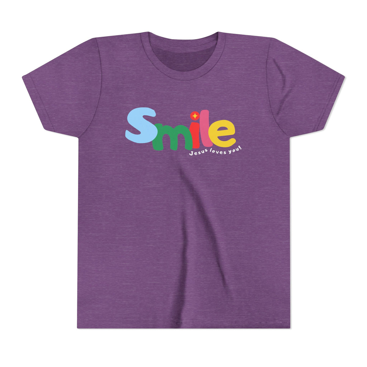 Youth Tee — Smile Jesus Loves You Shirt