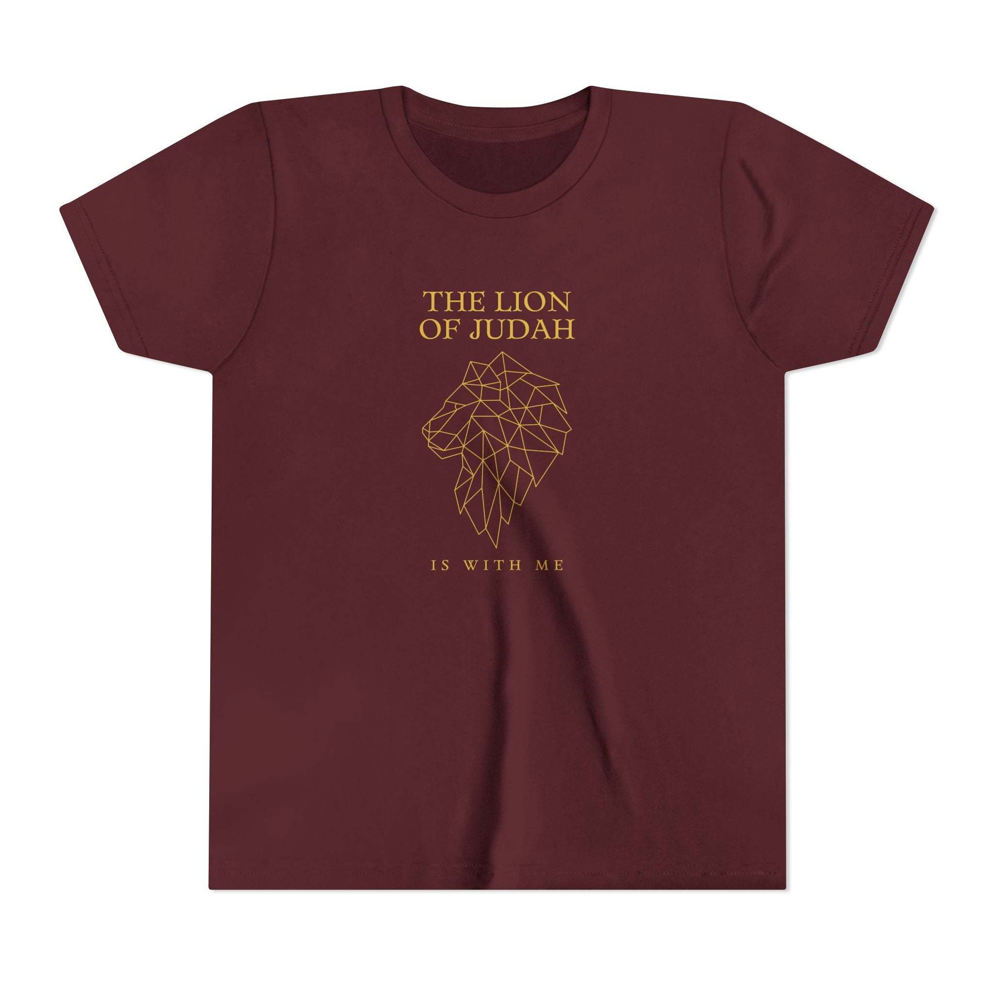Youth Tee — The Lion of Judah is With Me Shirt