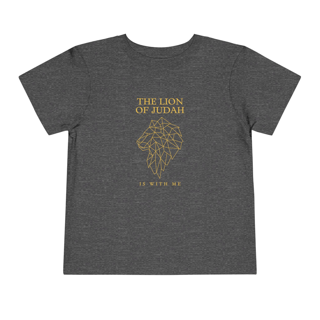 Toddler Tee — The Lion of Judah is With Me Shirt