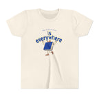 Youth Tee — Blue “My Classroom is Everywhere” Shirt