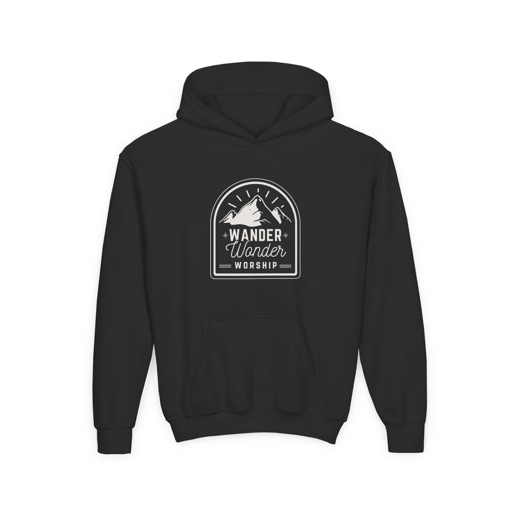 Youth Hoodie - Wander Wonder Worship