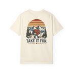 Super Sammy Heart Club - Take it fun Comfort Colors T-shirt