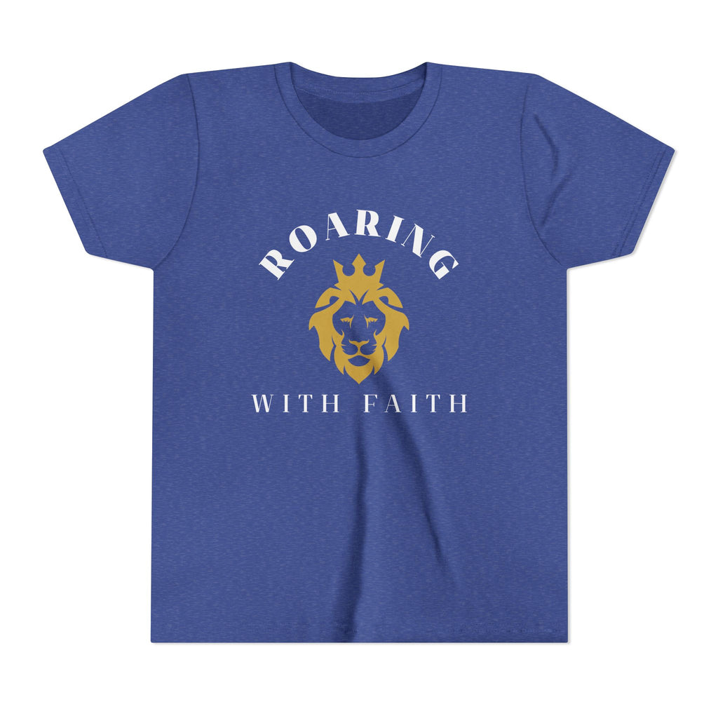 Youth Tee — Roaring With Faith Shirt
