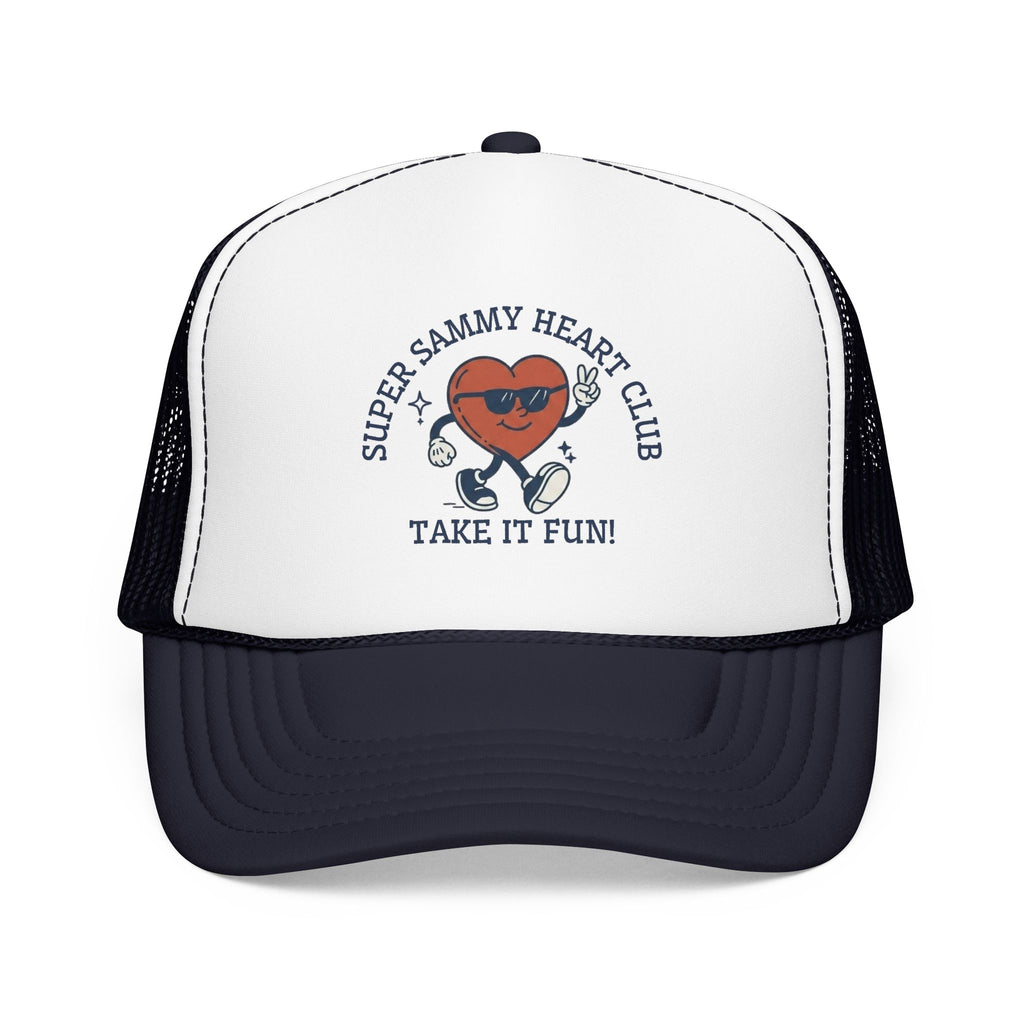 Super Sammy Heart Club - Take It Fun Trucker Hat