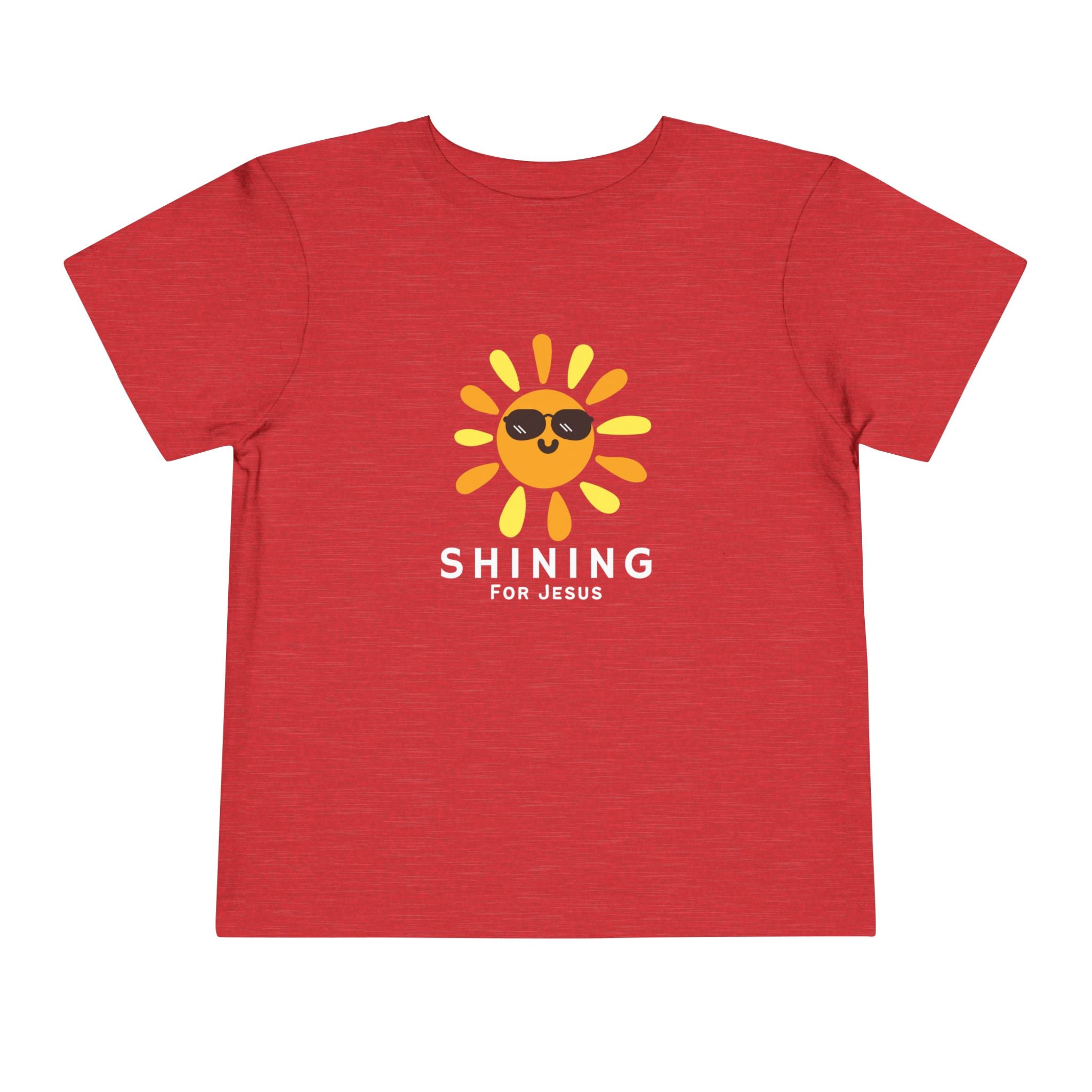 Toddler Tee — Shining for Jesus Shirt