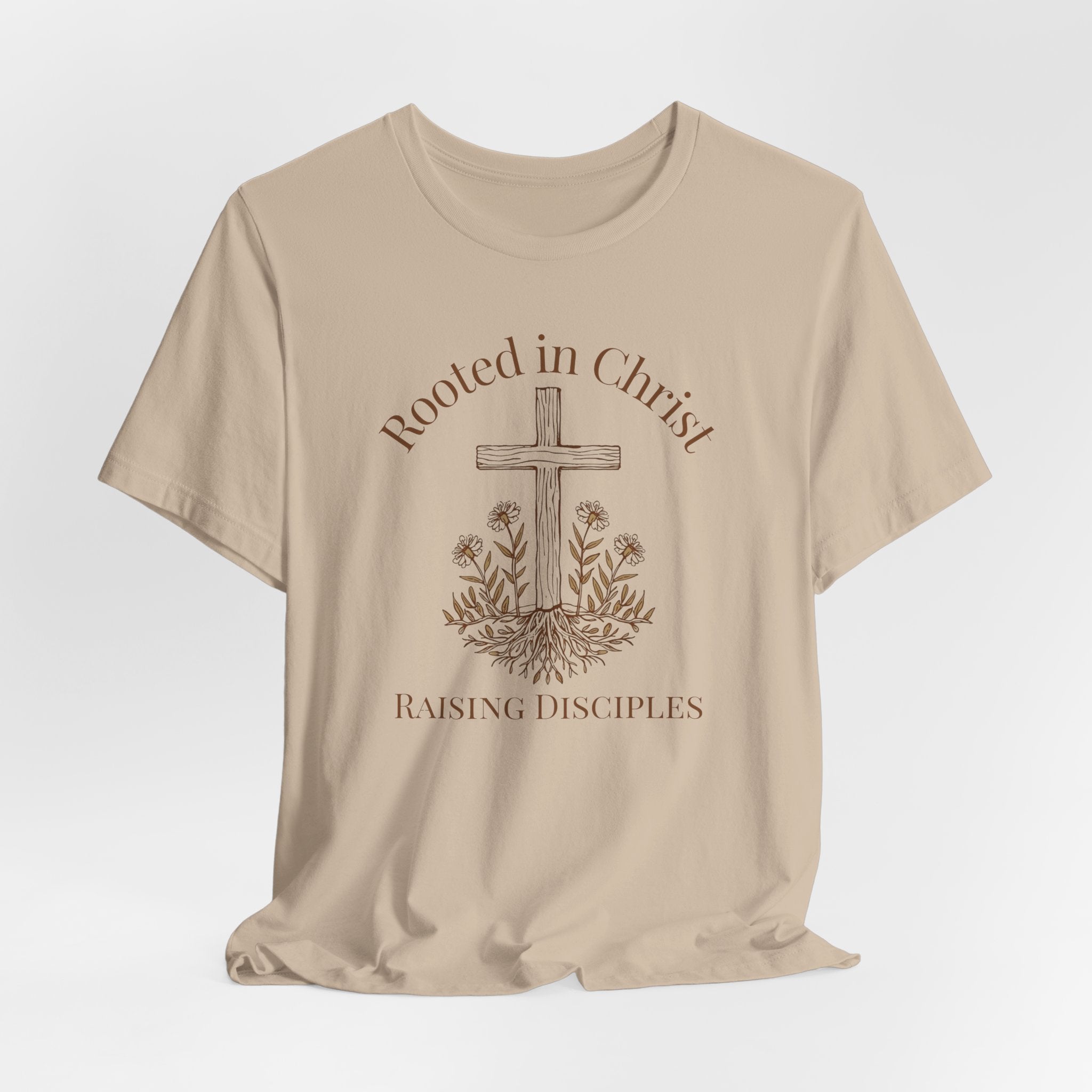 Rooted in Christ: Raising Disciples Mom T-shirt