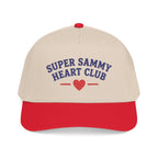 Super Sammy Heart Club Embroidered Baseball Cap