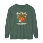 Finding Joy in Every Season Comfort Colors Long Sleeve Tee